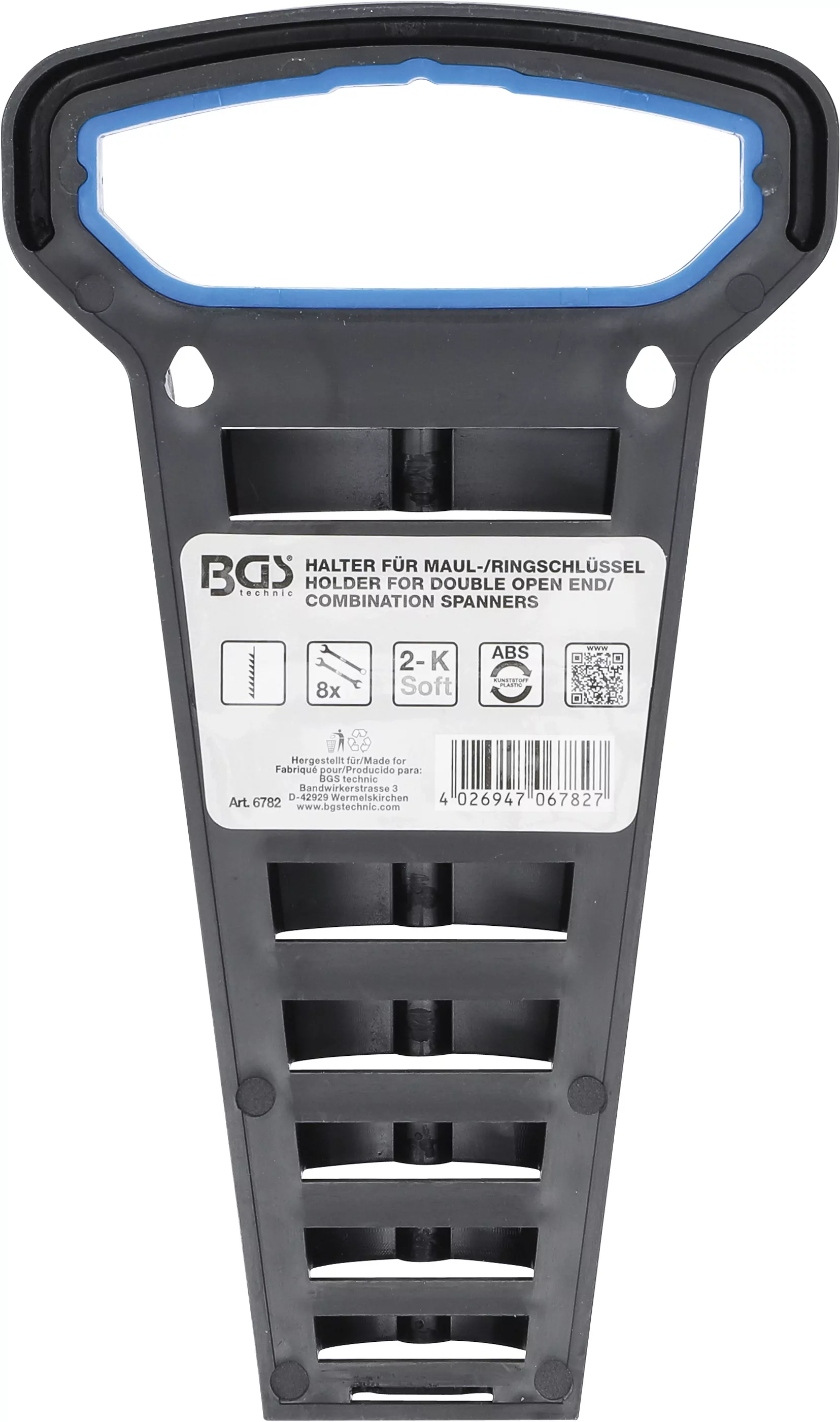 Halter für Maul-/Ringschlüssel | 8 Auflagen