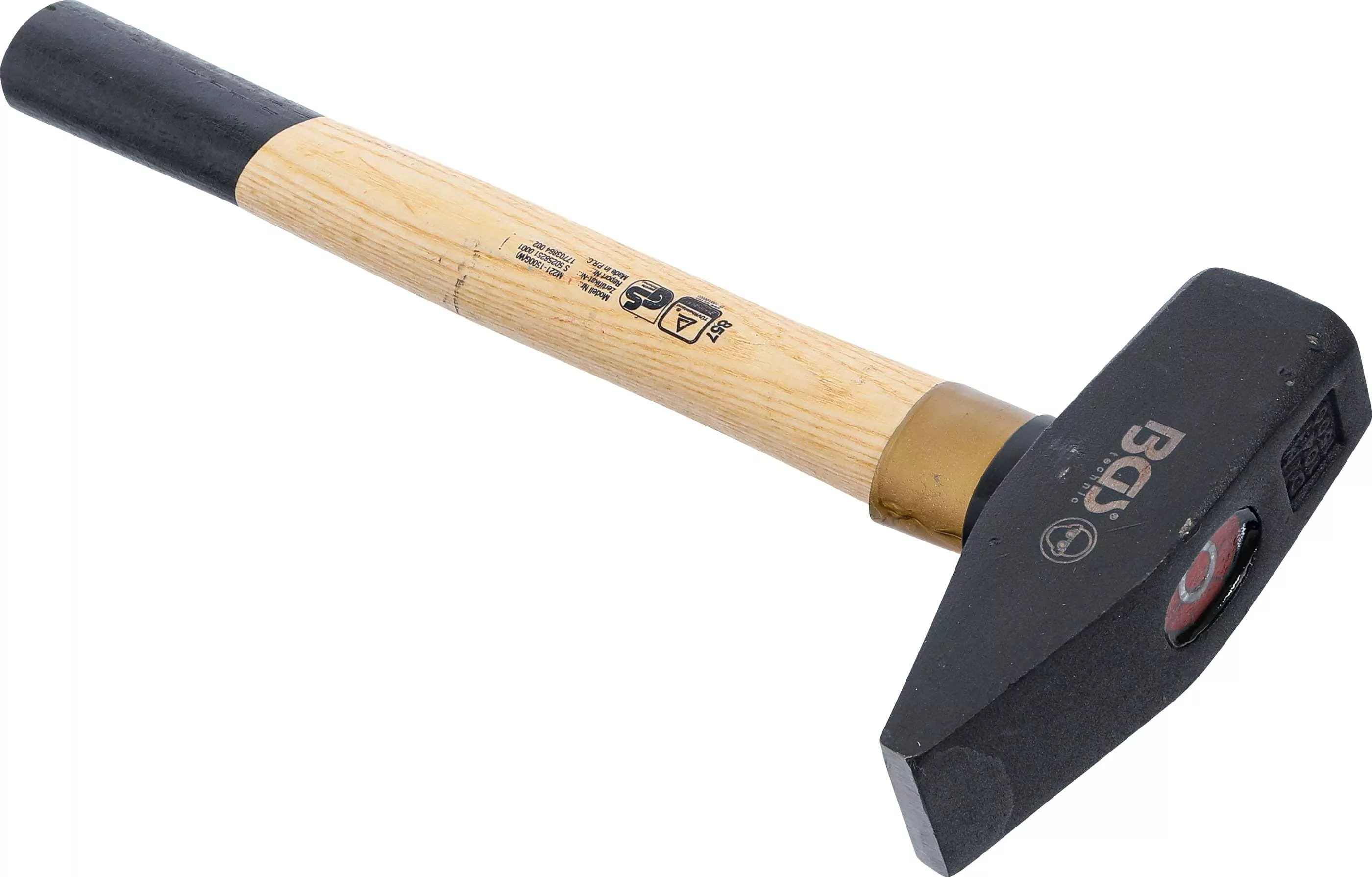 Schlosserhammer | Holz-Stiel | DIN 1041 | 1500 g