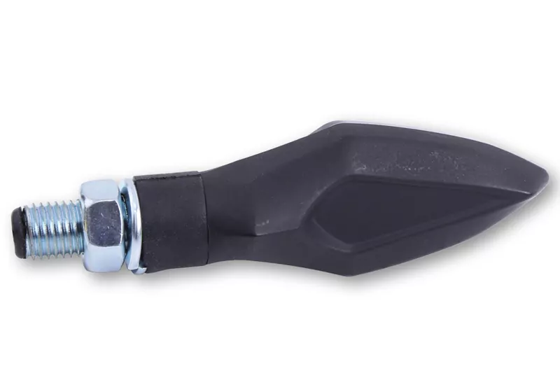 SHIN YO Fork  LED Taillight/Indicator Black/Smoke 3in1, E-Approved (Pair)