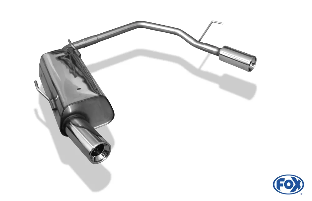 Peugeot 206 Schrägheck/ 206 CC  Endschalldämpfer Ausgang rechts/links - 1x90 Typ 13 rechts/links