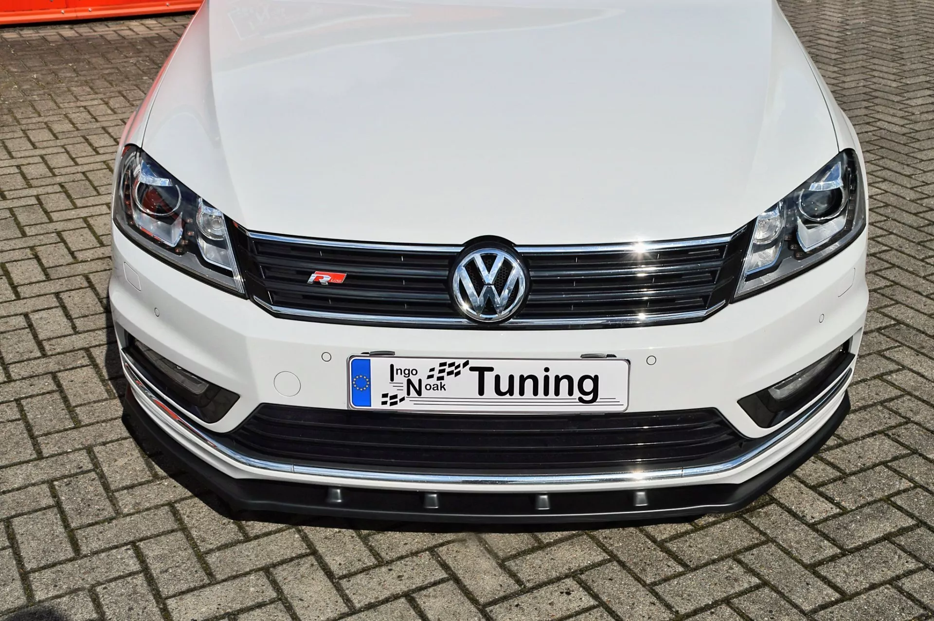 Cup Frontspoilerlippe für VW Passat 3C B7 R-Line