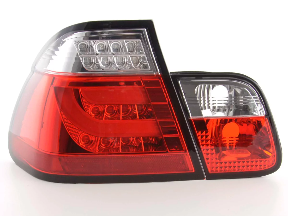 LED Rückleuchten Set BMW 3er E46 Limo Bj. 02-05 rot/klar