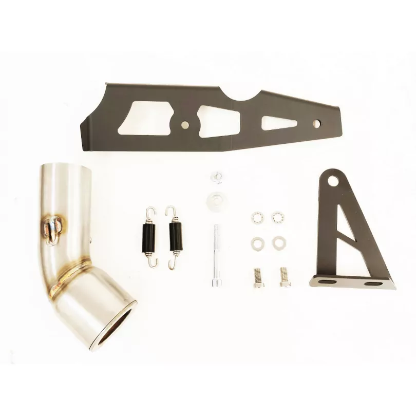 IXIL RC3B Stainless Steel Black muffler Kawasaki Z 900 20- (ZR900F), E-marked .