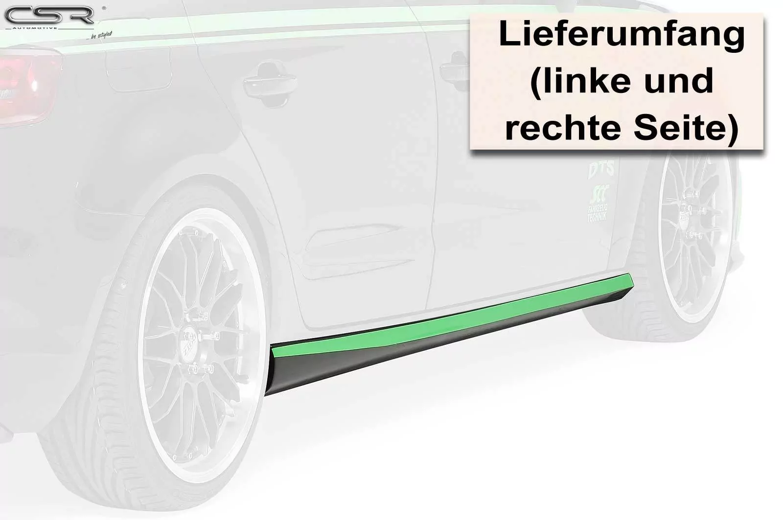 Seitenschweller S-Line Design für Audi A3 8V SS434