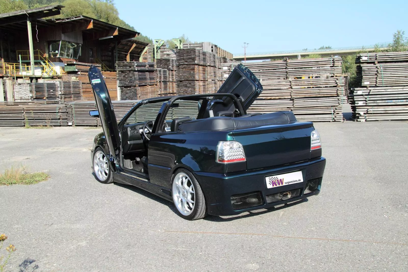 KW Gewindefahrwerk V1 inox VW VENTO (1H2, 1H, 1HX0) 11/1991-09/1998