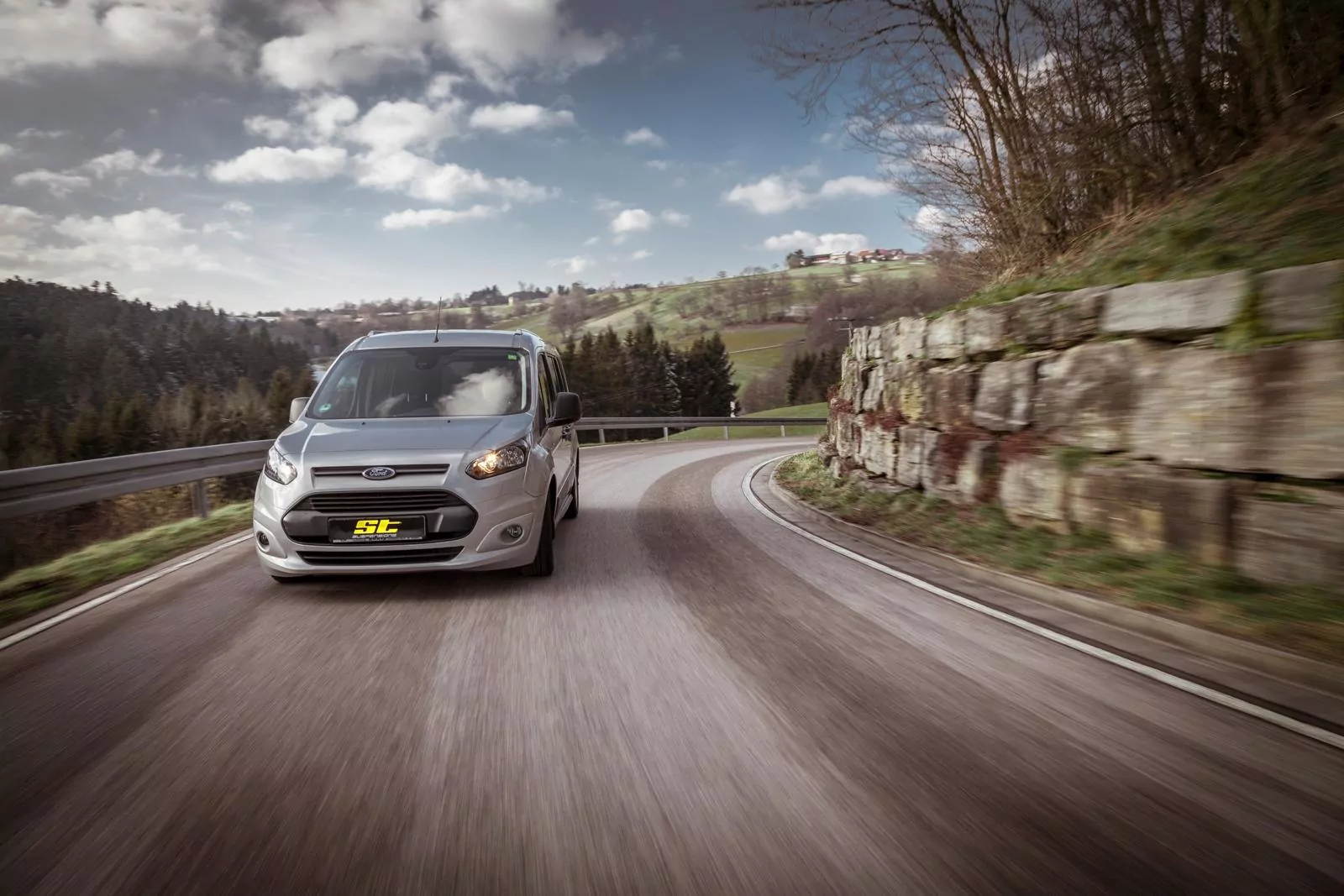 ST Gewindefahrwerk ST X  (mit fester Kennung) FORD TRANSIT CONNECT Kombi (PJ2) 02/2013-