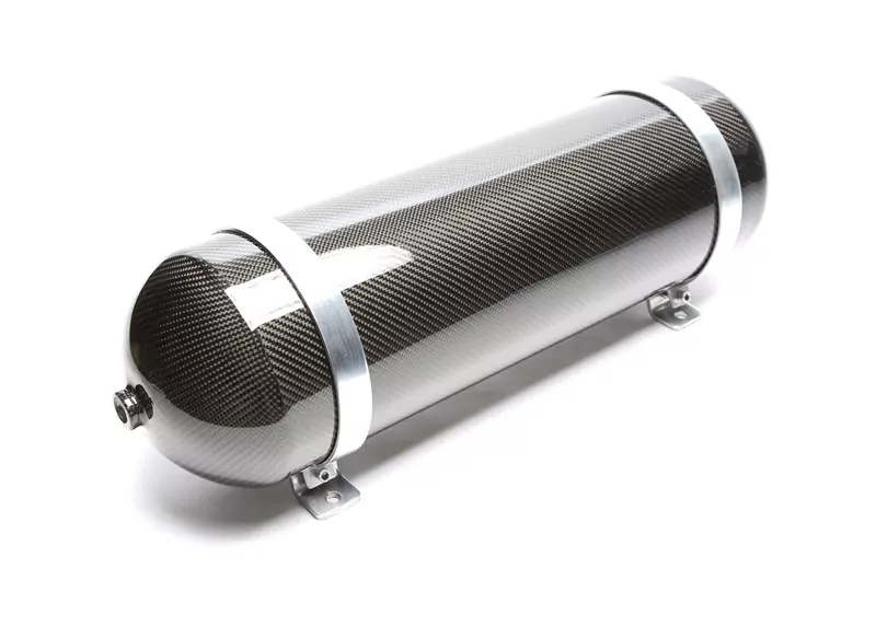 TA Technix nahtloser Lufttank 11 Liter / Lufttank schwarz mit echt Carbon Furnier