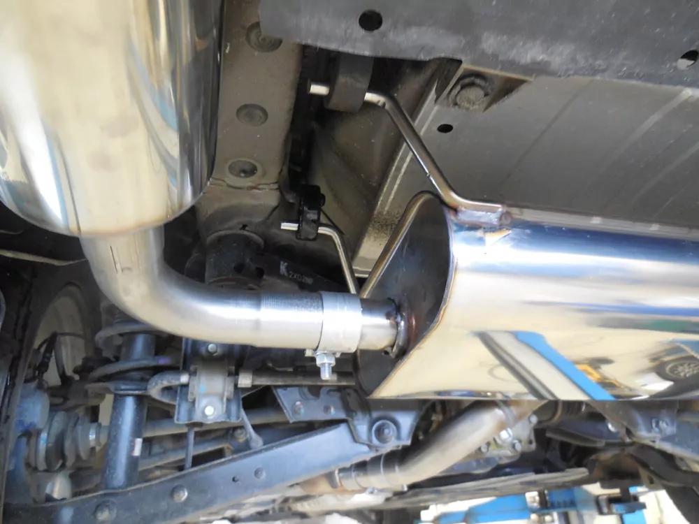 Subaru Impreza GP 4x4 Endschalldämpfer quer Ausgang rechts/links - 1x100 Typ 27 rechts/links