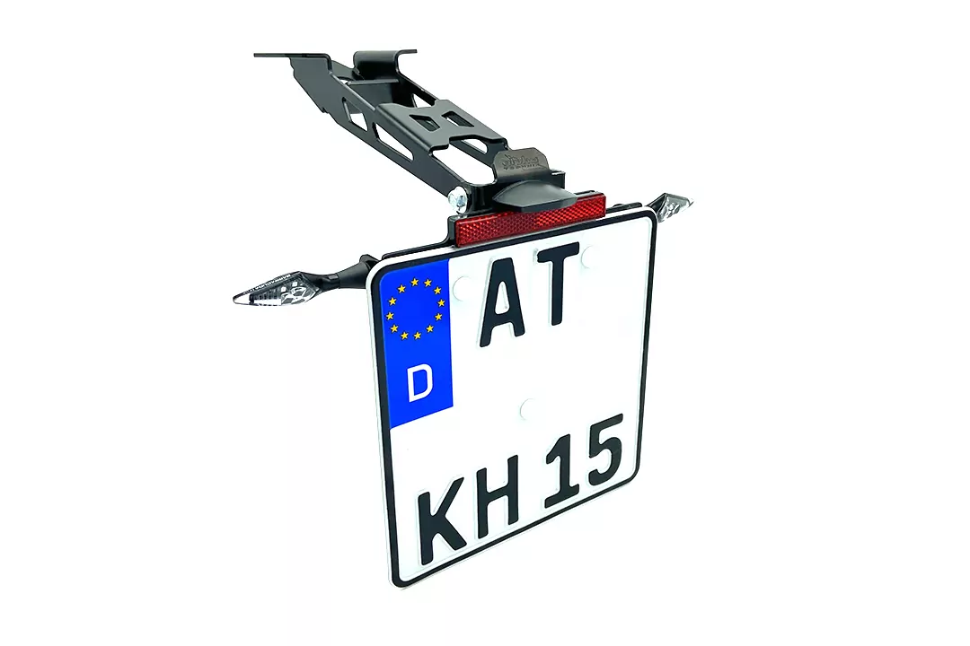 alpha Technik Kennzeichenhalter für Yamaha XSR 900 / MTN890 Typ RN80 ab Modelljahr 2022-