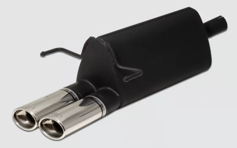 Ulter Sportauspuff für Opel Astra H Diesel HATCHBACK 2004-2009 - 2 Endrohre Oval 95×65