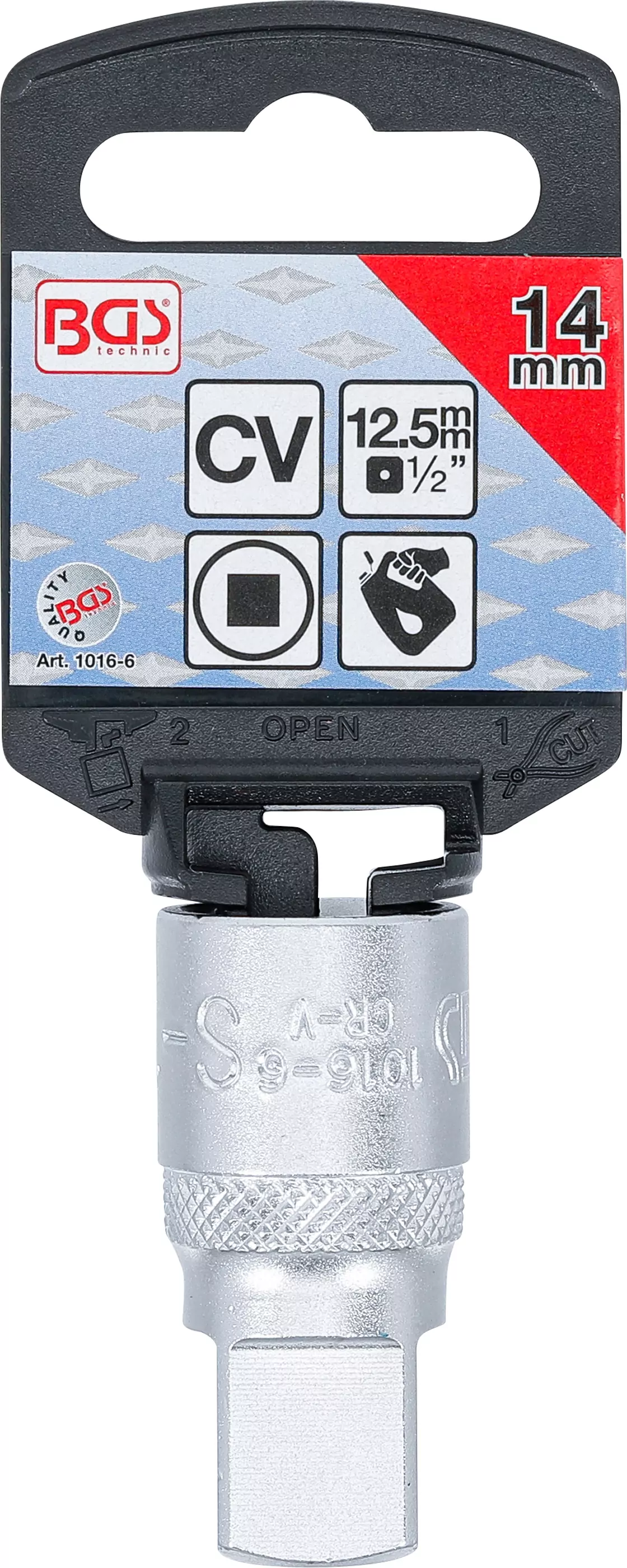 Öldienstschlüssel | Antrieb Innenvierkant 12,5 mm (1/2") | Abtrieb Innenvierkant | 14 mm