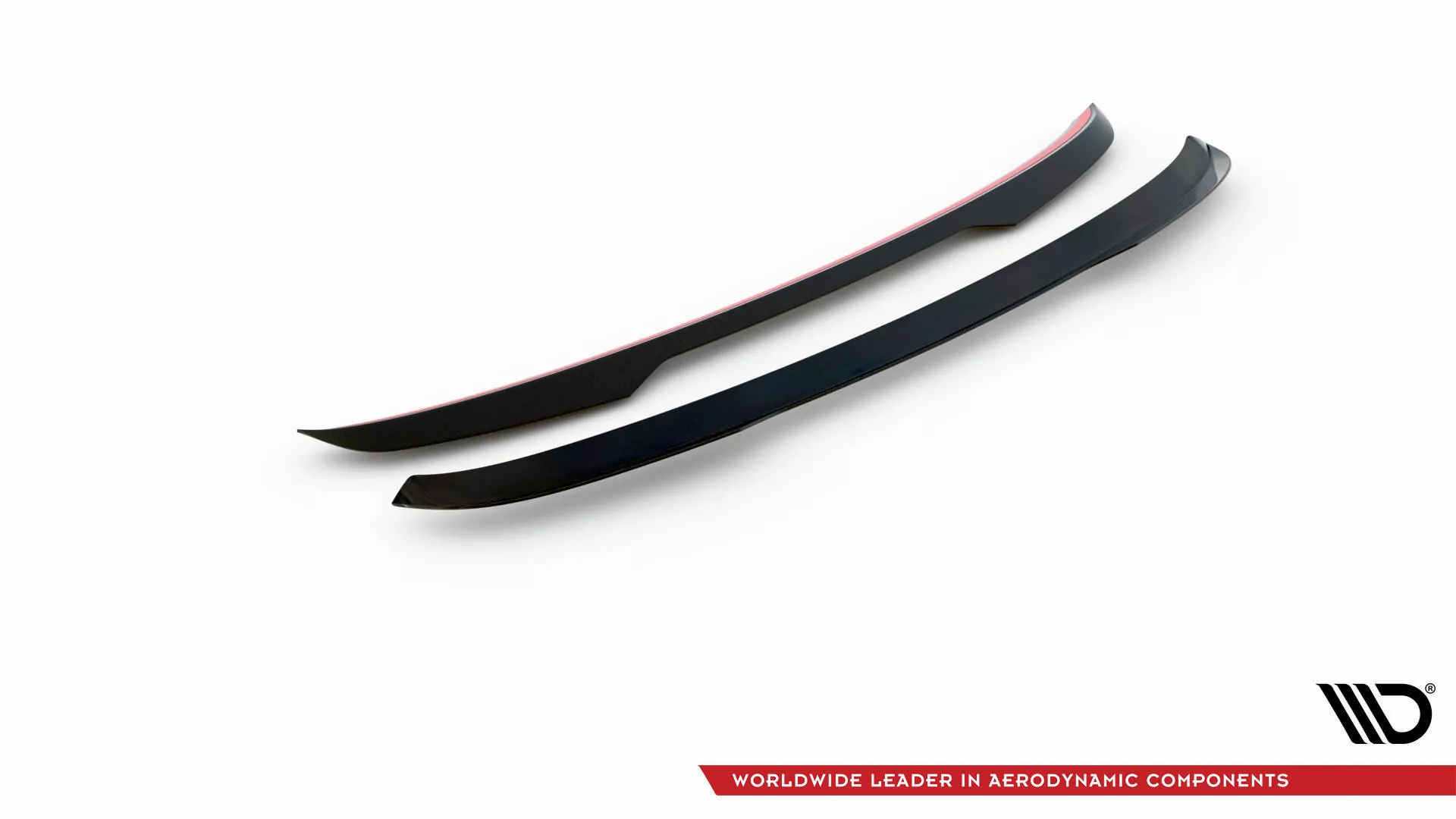 Spoiler CAP Für Hyundai I20 Mk2 Facelift Schwarz Hochglanz