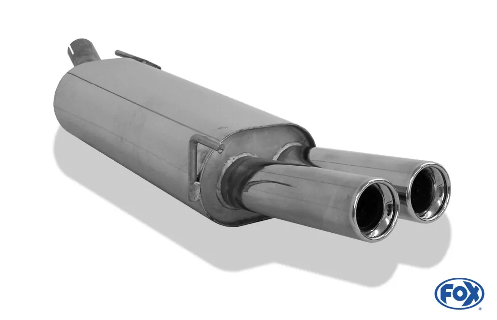 VW Golf III  Endschalldämpfer - 2x76 Typ 13