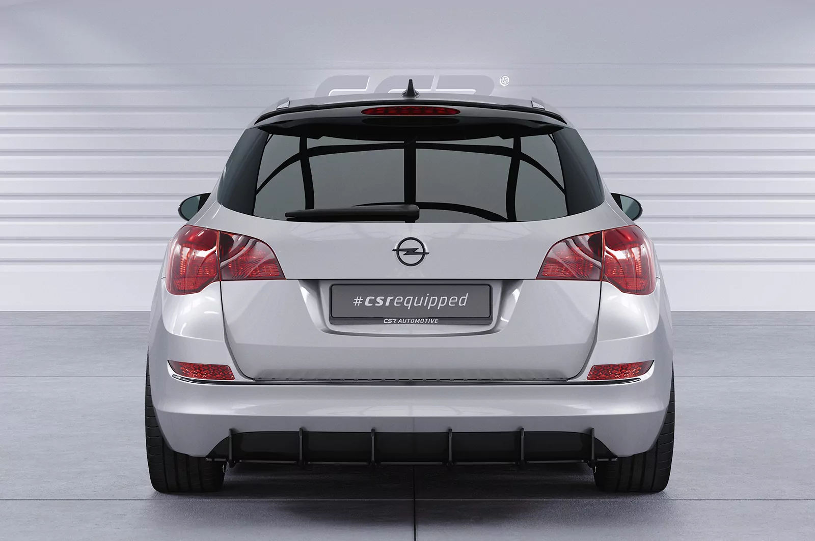 Racing Diffusor / Heckansatz für Opel Astra J Sports Tourer HA425