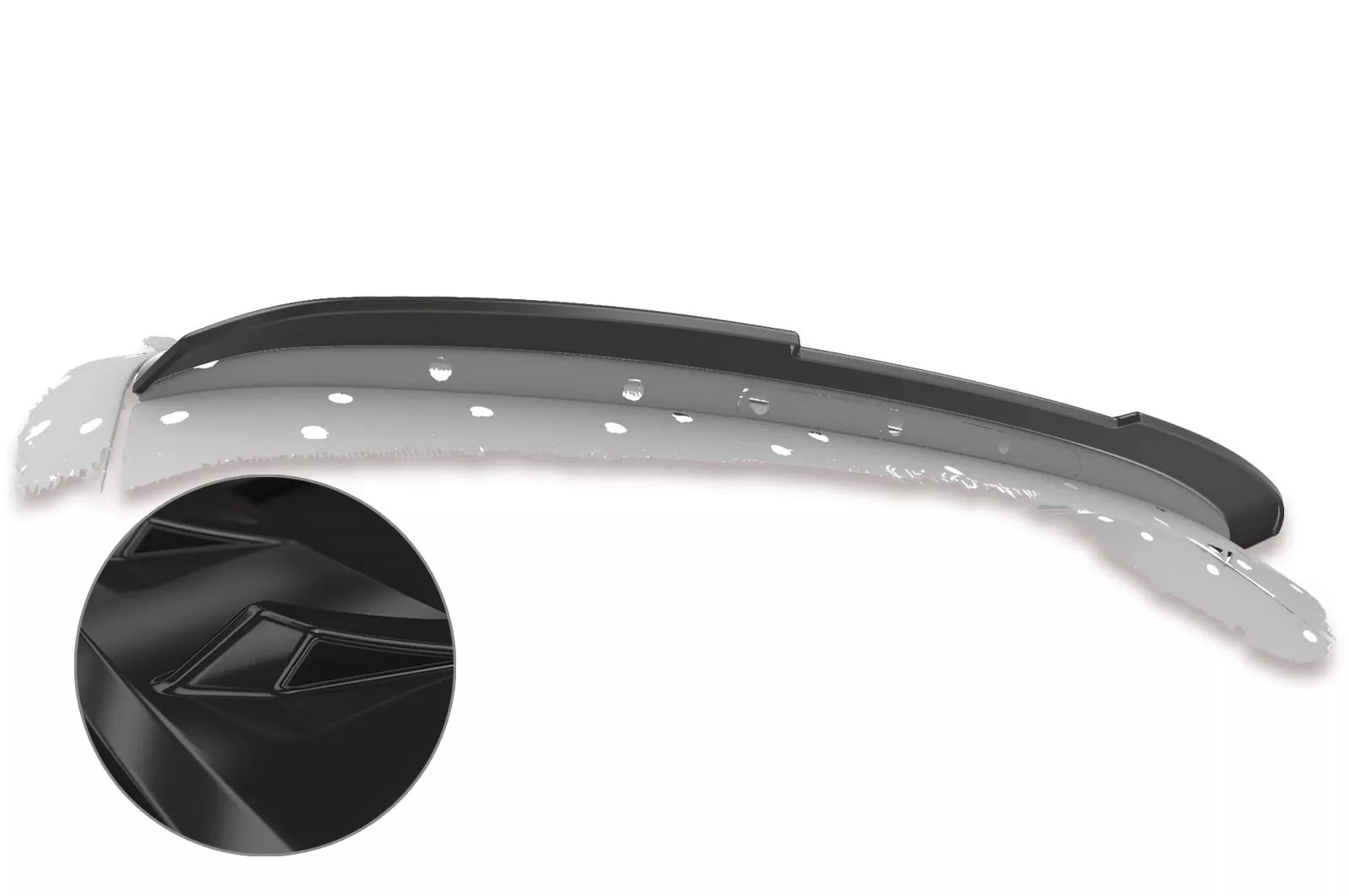 Heckflügel mit ABE für Seat Exeo ST (3R) Glossy (schwarz hochglanz)