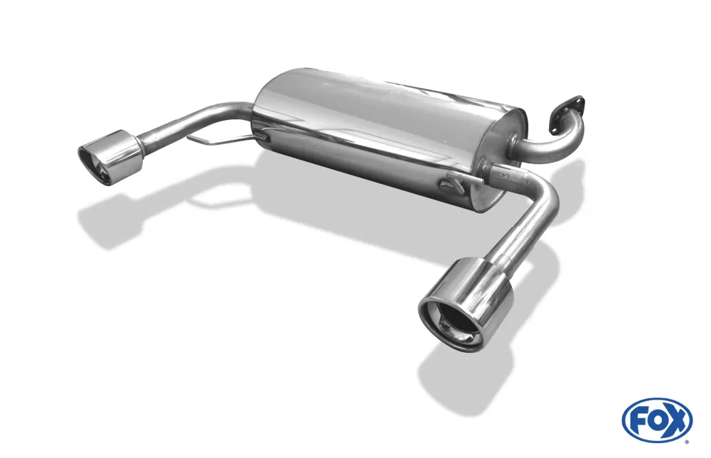 Suzuki Swift Sport III - SG  Endschalldämpfer Ausgang rechts/links - 1x100 Typ 17 rechts/links