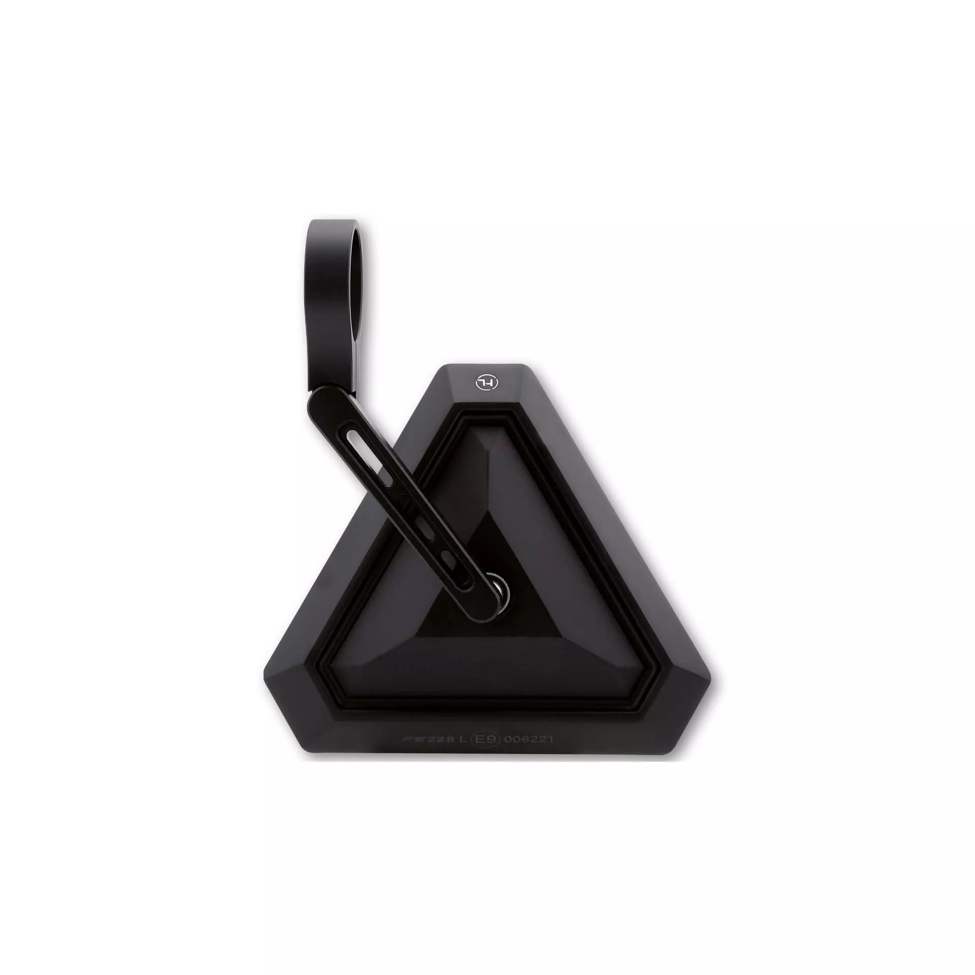 HIGHSIDER pro Lenkerendenspiegel Tetra Schwarz Kurz (1Stck.)