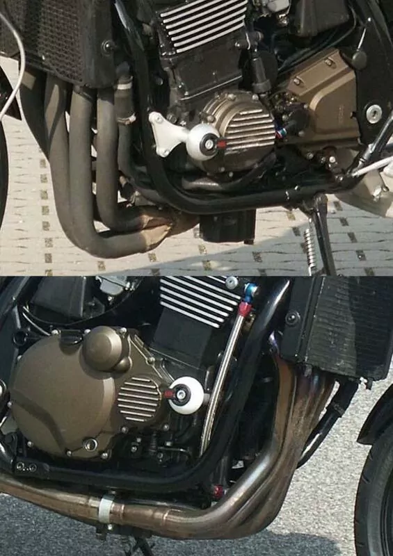 LSL Crash-Pad-Anbaukit für ZRX1100 1997-00 und ZRX1200/R/S 2001-04