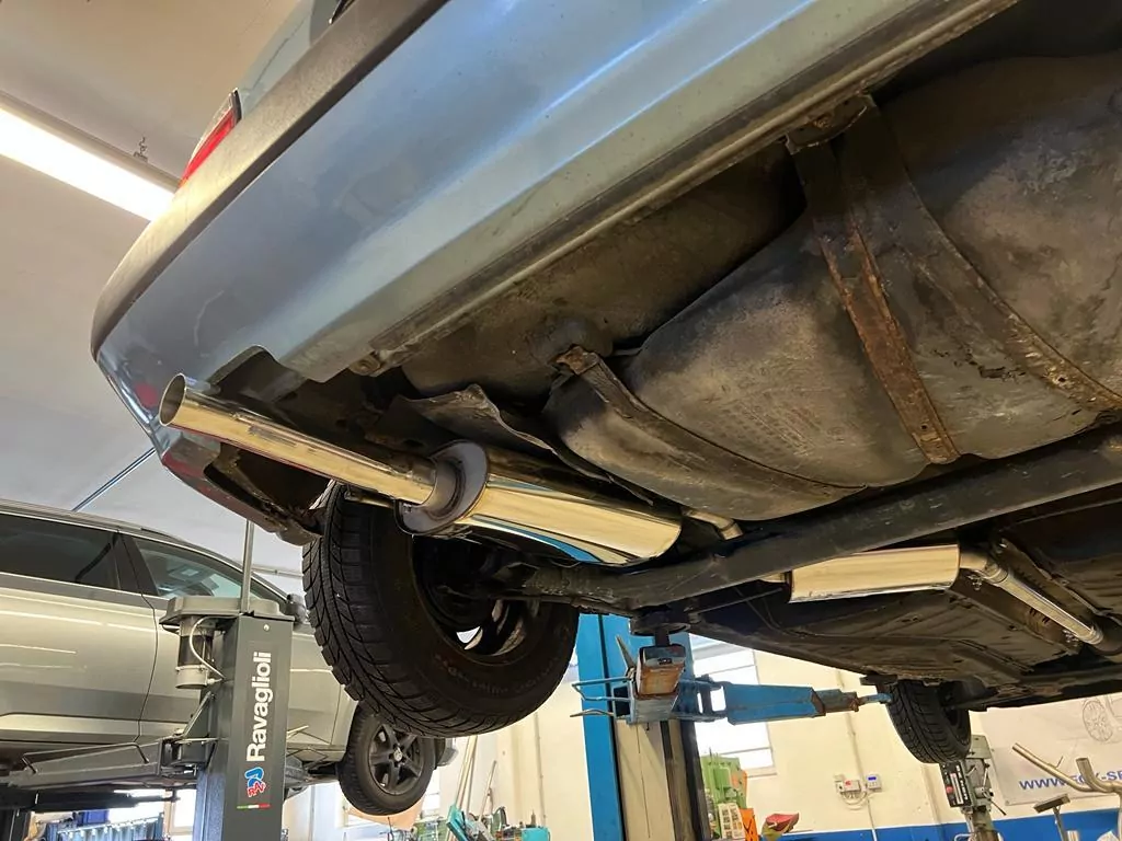 VW Golf II Typ 19E  Endschalldämpfer - 1x63 Typ 10