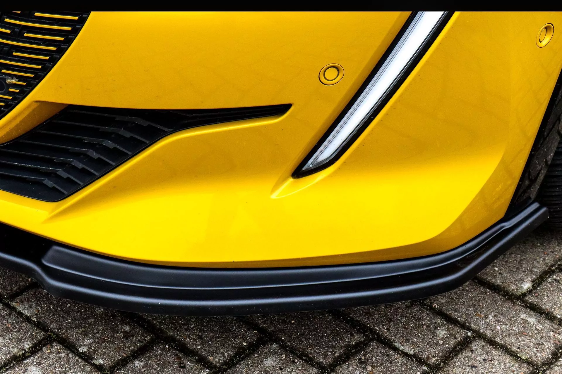 Cuplippe Frontspoilerlippe für Peugeot 208 II GT GT-Line