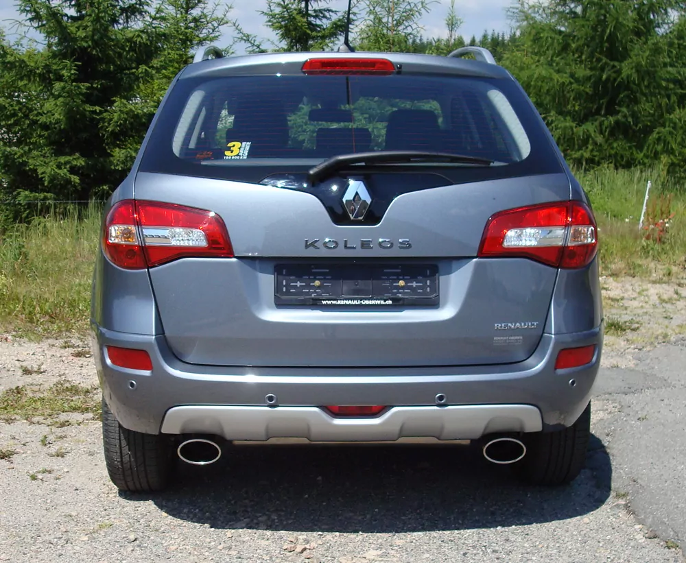 Renault Koleos Diesel  Endschalldämpfer quer Ausgang rechts/links - 140x90 Typ 44 rechts/links