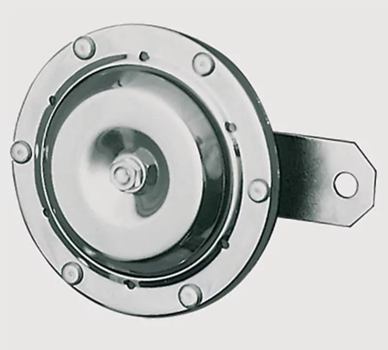 - Kein Hersteller - Chrom-Hupe, 12 V, 100mm