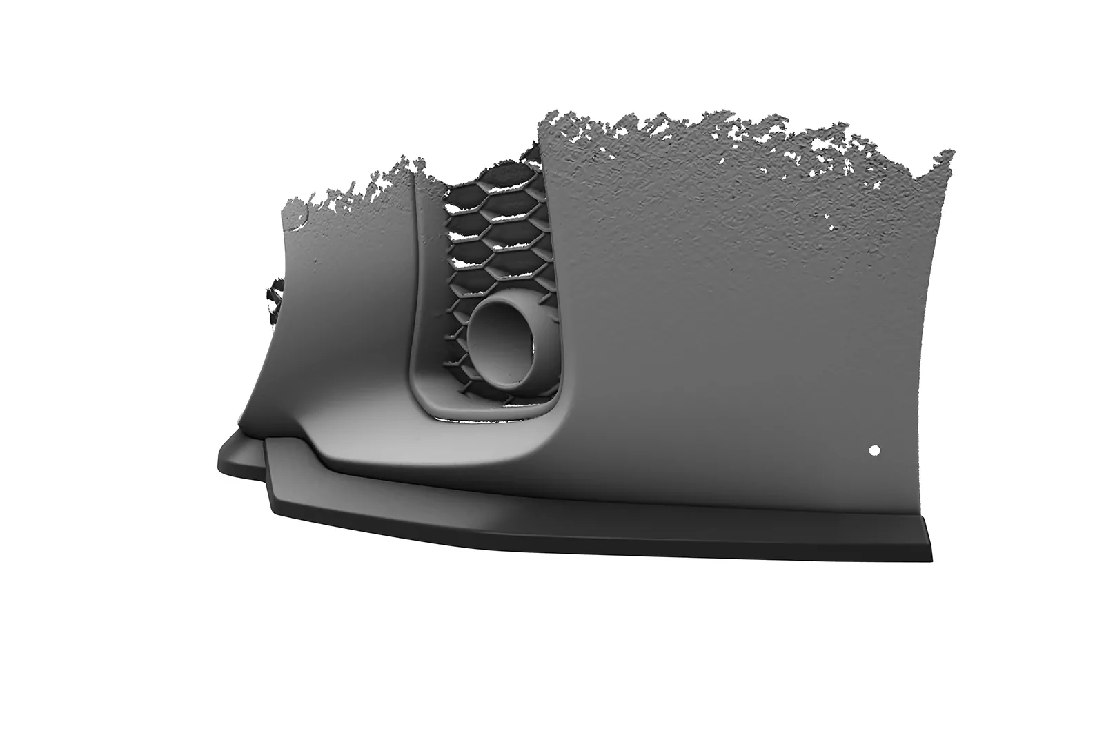 Cup-Spoilerlippe mit ABE für Suzuki Swace CSL865 Schwarz Strukturiert