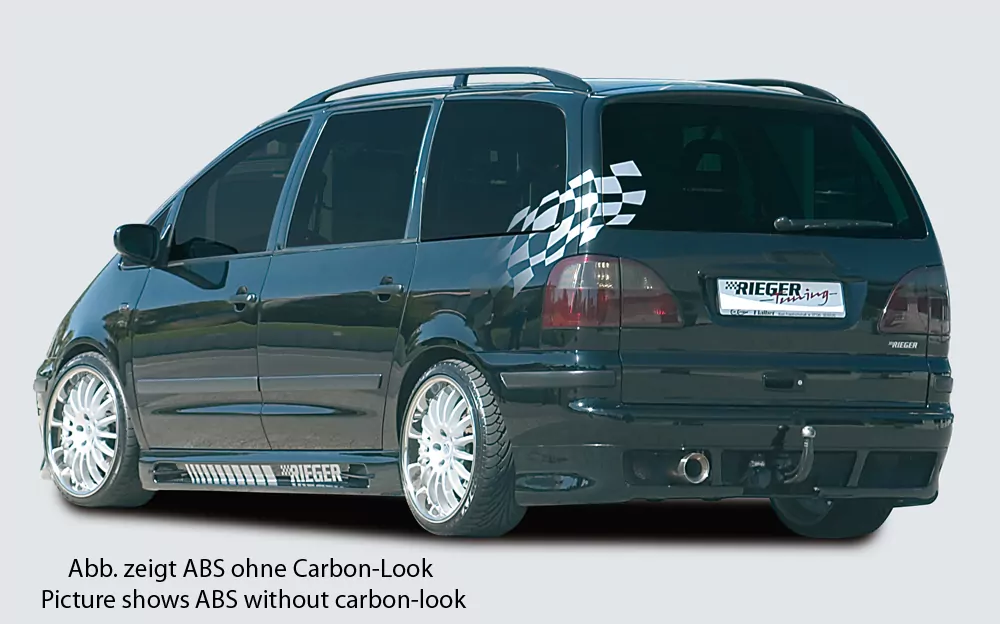 Rieger Seitenschweller links  carbon look für Ford Alhambra (7MS)