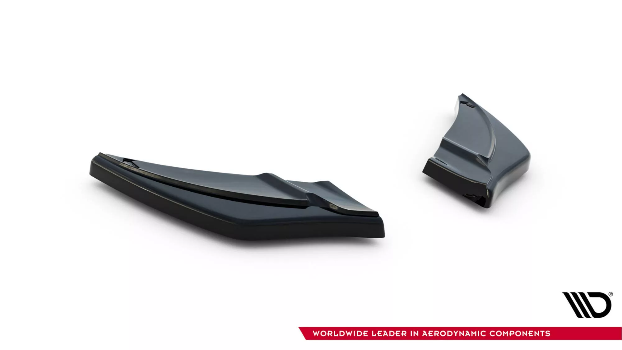 Heck Ansatz Flaps Diffusor Passend Für Diffusor V.2 Passend Für VW GOLF 7 R Schwarz Hochglanz Schwarz Hochglanz