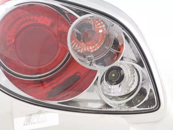 Rückleuchten Set Peugeot 206 CC Typ 2*** Bj. 99-06 chrom