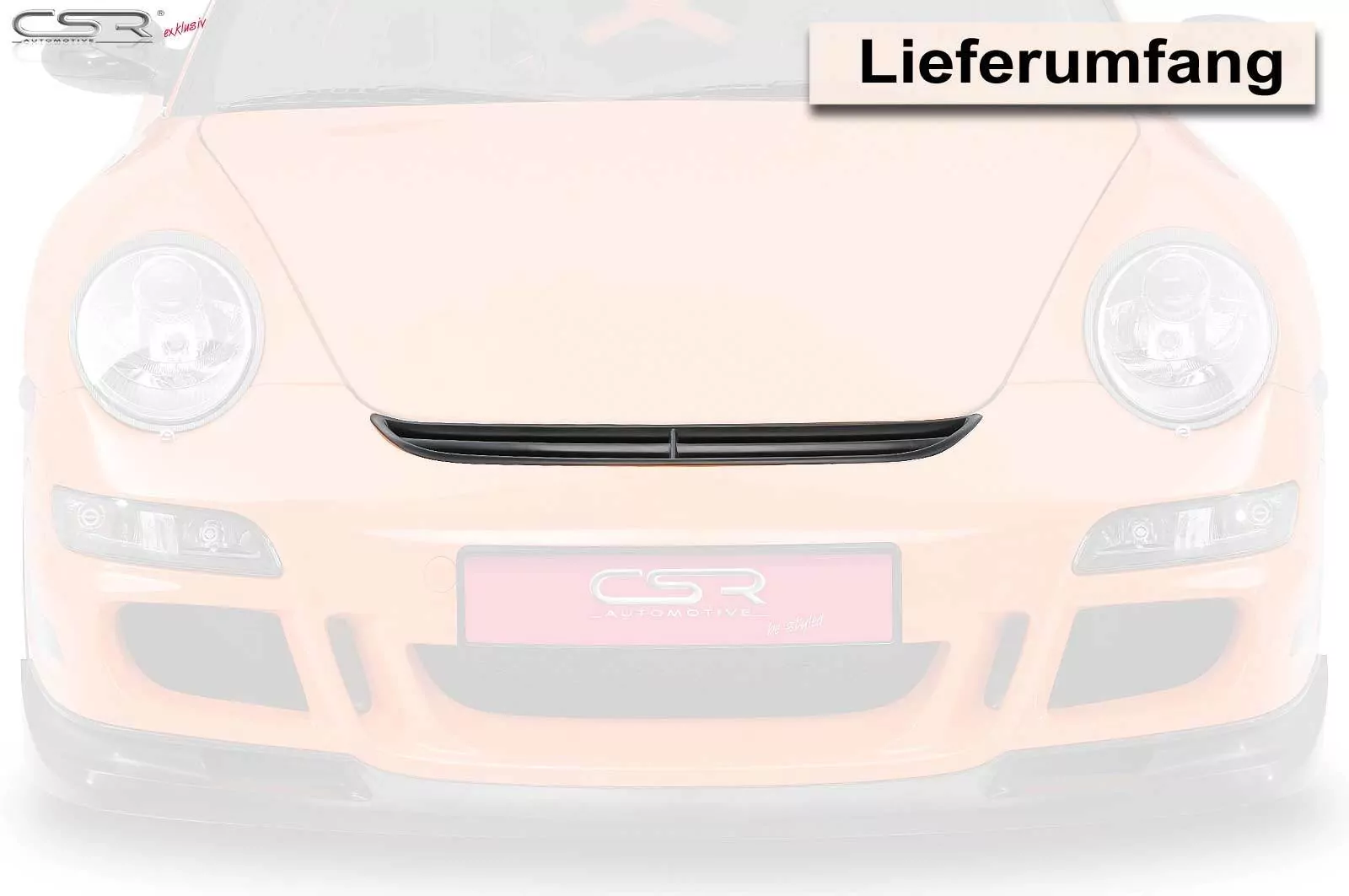 Gittereinsatz für Porsche 911/997 GT/3 911/997 GT/3 RS ZB019