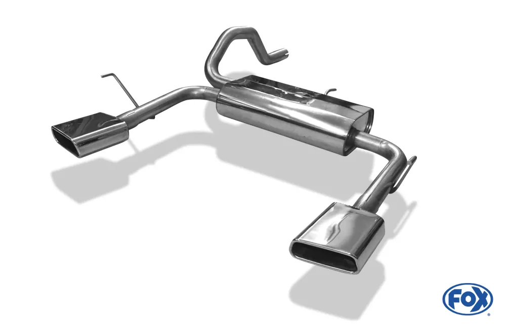Peugeot 308 II  Endschalldämpfer Ausgang rechts/links - 145x65 Typ 59 rechts/links