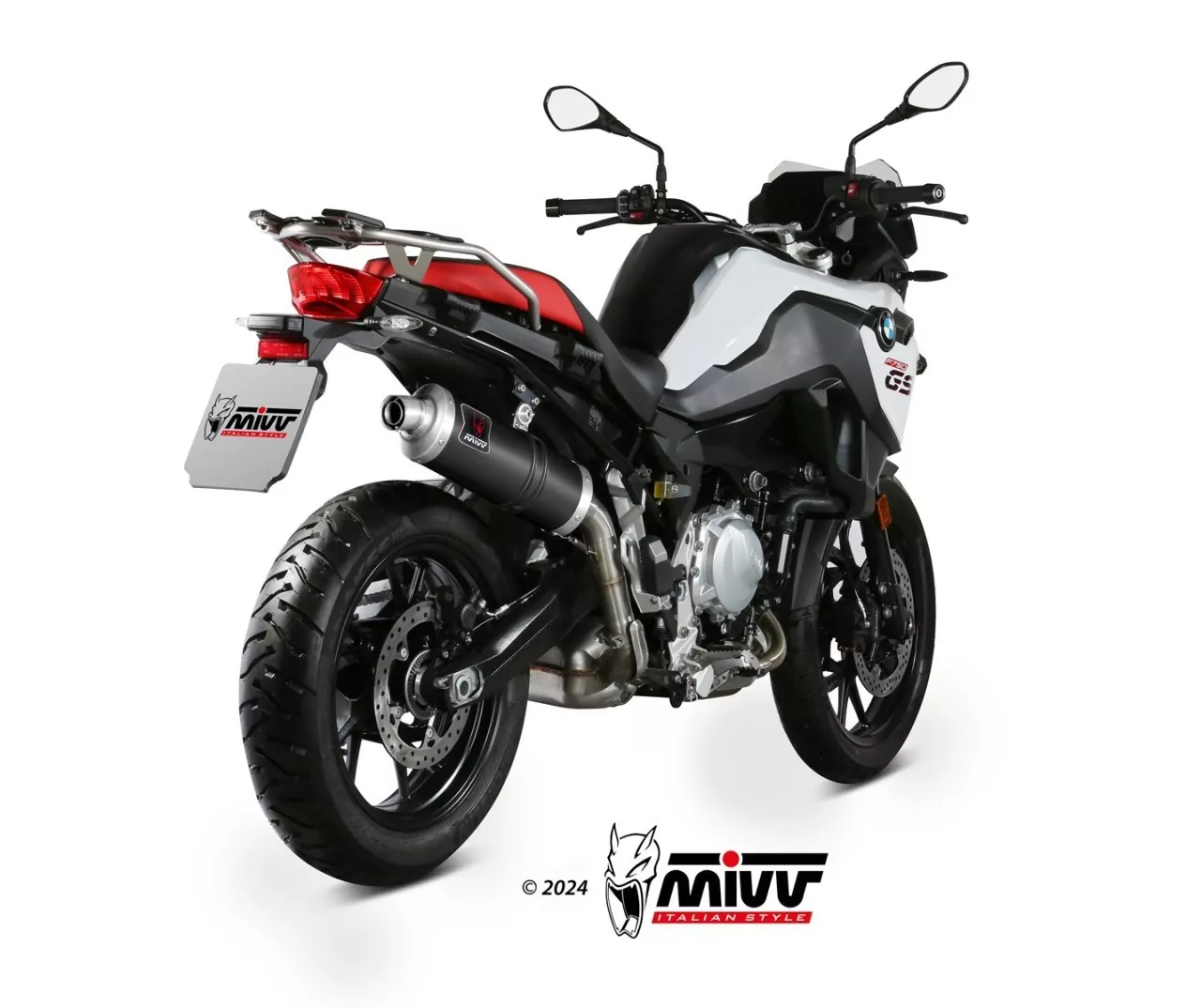 MIVV DAKAR Edelstahl Schwarz BMW F 750 GS 18-24