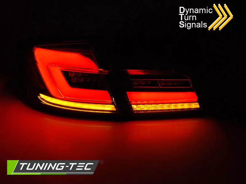 Led Bar Seq Tail Lights Black Fits Bmw F10 10-16