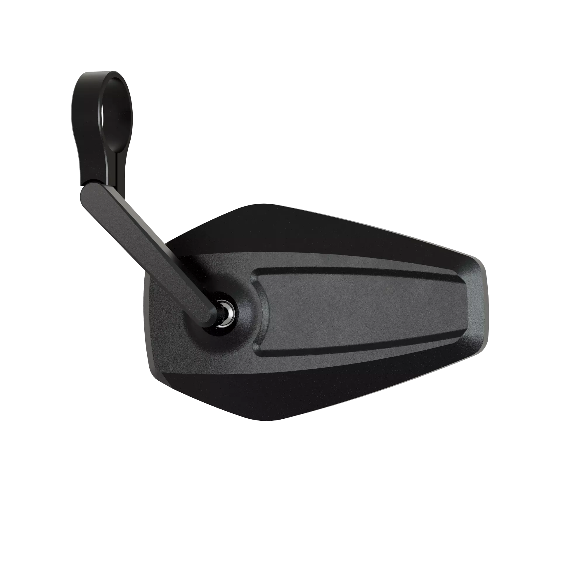 HIGHSIDER smart Lenkerendenspiegel Booster 2 Schwarz Kurz (1Stck.)