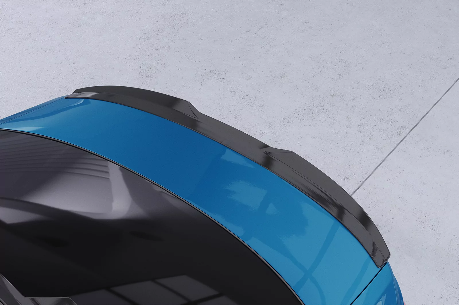 Heckflügel mit ABE für Audi A3 8Y Limousine HF888 Schwarz Strukturiert