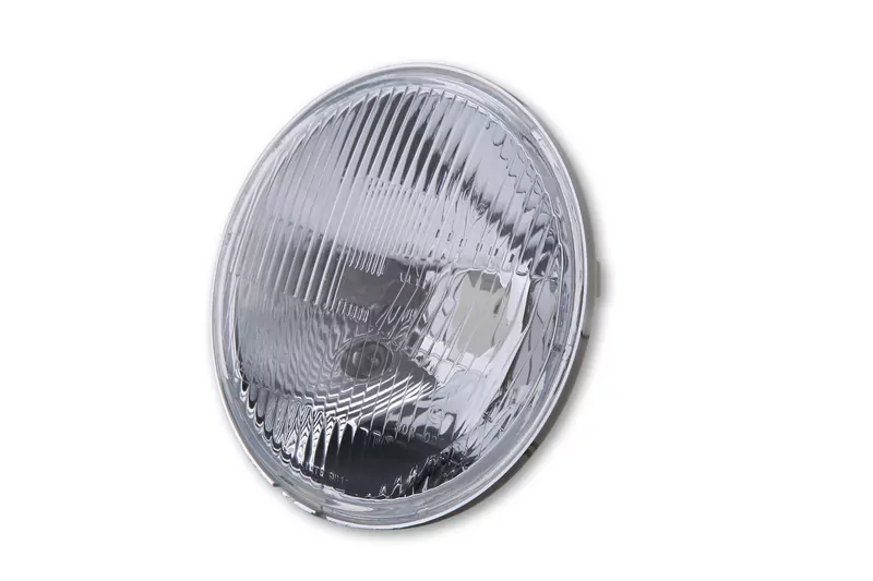 SHIN YO H4 Scheinwerfer-Einsatz, geprägtes Glas, 7 Zoll (176 mm) mit Standlicht E-geprüft