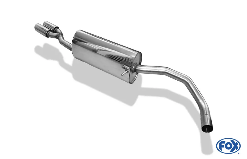 Seat Ibiza 6J ST  Endschalldämpfer - 2x76 Typ 16