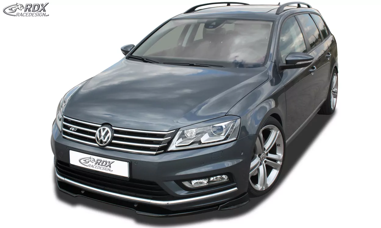 RDX Frontspoiler VARIO-X für VW Passat B7 / 3C R-Line Frontlippe Front Ansatz Vorne Spoilerlippe