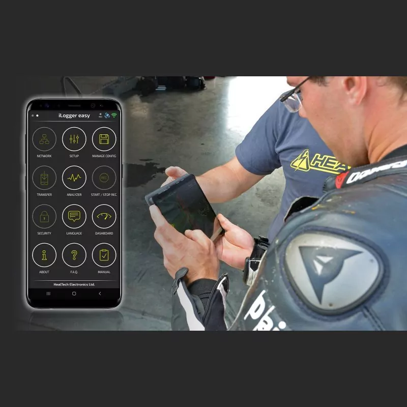 Healtech iLogger easy Erweitertes Telemetrie- und Datenerfassungssystem