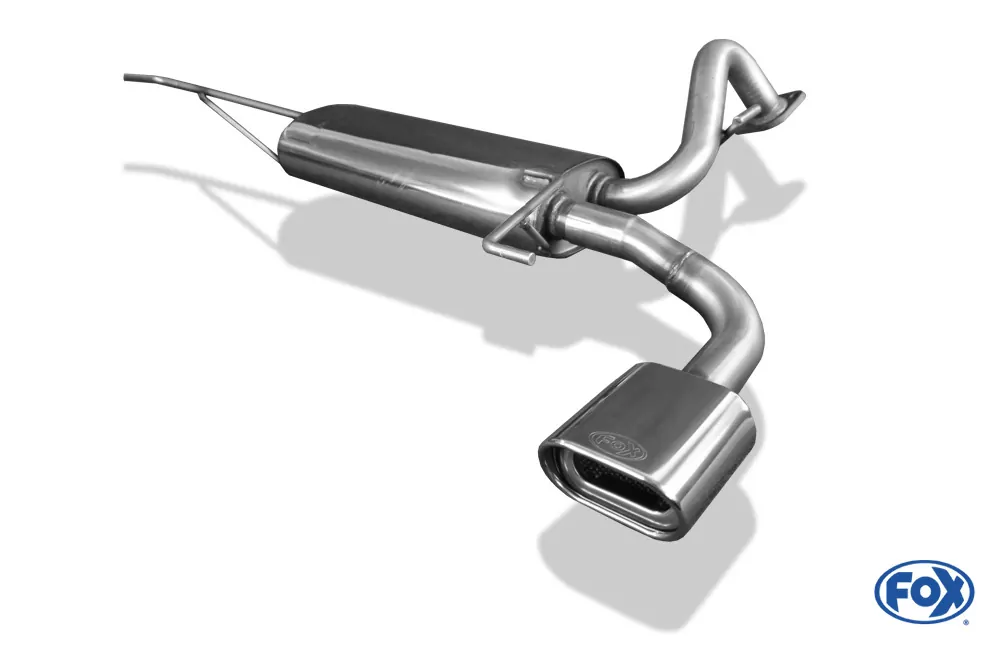 Kia Cerato Schrägheck  Endschalldämpfer einseitig - 135x85 Typ 53