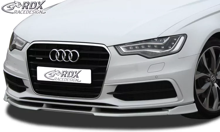 RDX Frontspoiler VARIO-X für AUDI A6 4G C7 (S-Line- bzw. S6-Frontstoßstange) Frontlippe Front Ansatz Vorne Spoilerlippe