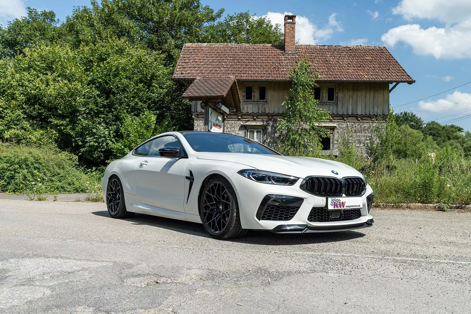 KW Höhenverstellbarer Federnsatz (Gewindefedern) BMW 8er Cabriolet (G14,F91) F8CM, G8C Allrad 11/2018-