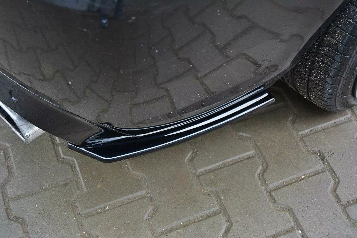 Heck Ansatz Flaps Diffusor Passend Für Diffusor Passend Für OPEL ZAFIRA B OPC / VXR Schwarz Hochglanz Schwarz Hochglanz