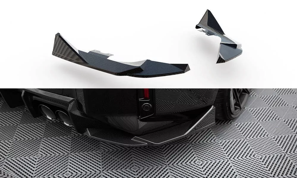 Prepreg Carbon Fiber Heck Ansatz Flaps Diffusor Für BMW M2 G87