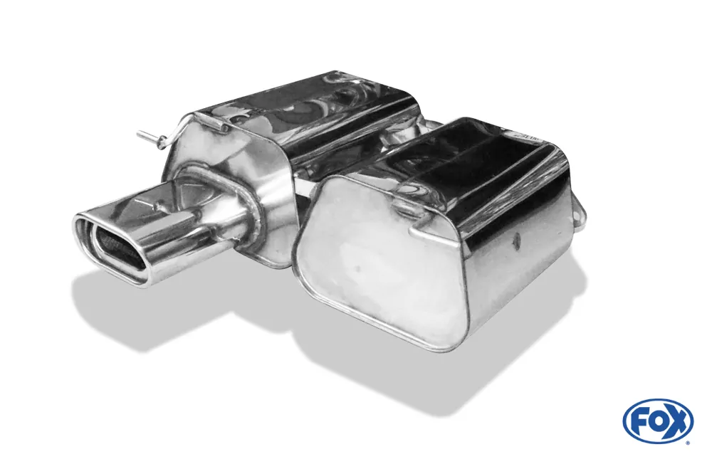 BMW E90/91 318i/ 320i  Endschalldämpfer - 135x80 Typ 53