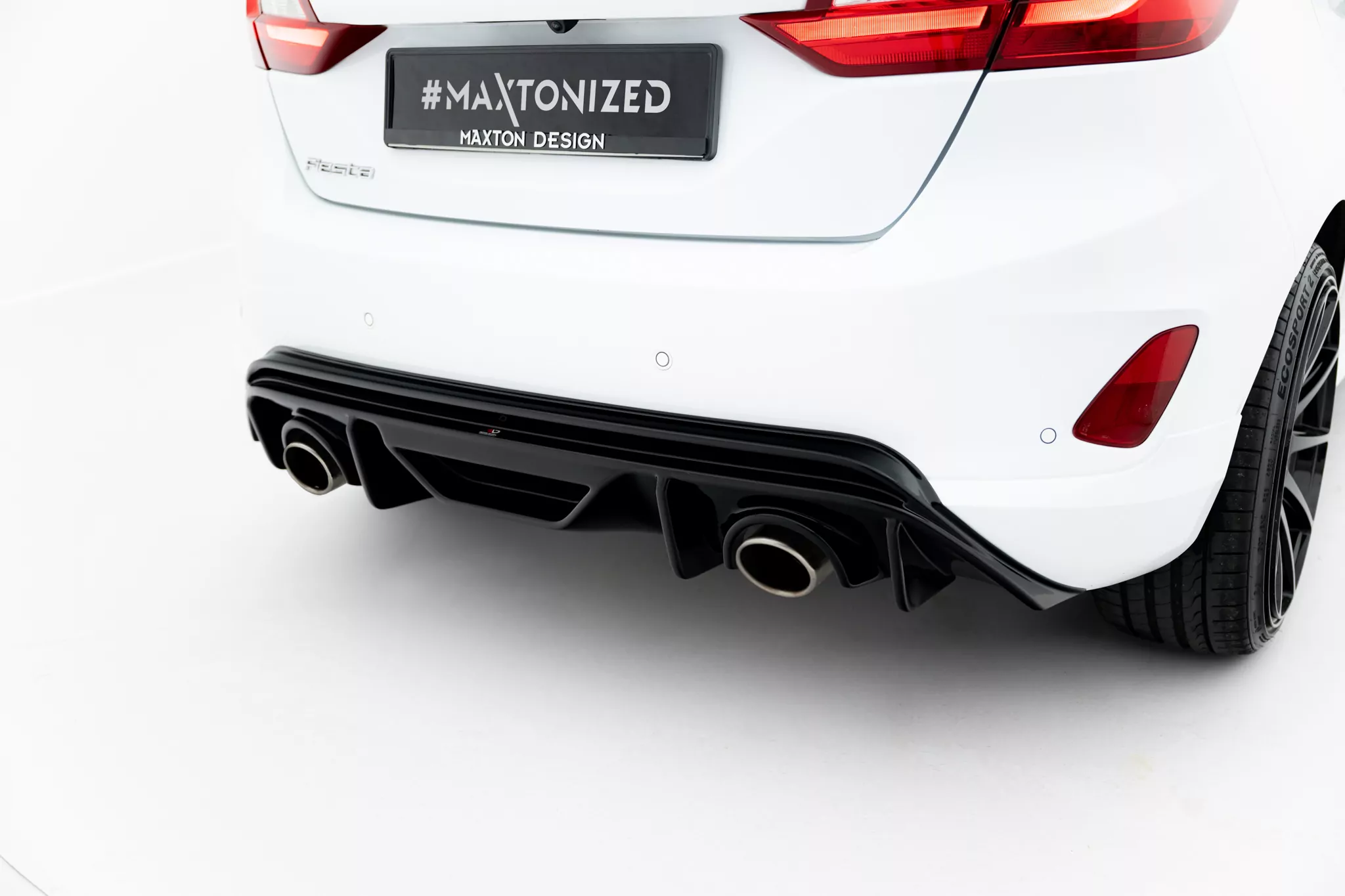 Diffusor Heck Ansatz V.3 Für Ford Fiesta ST Mk8 