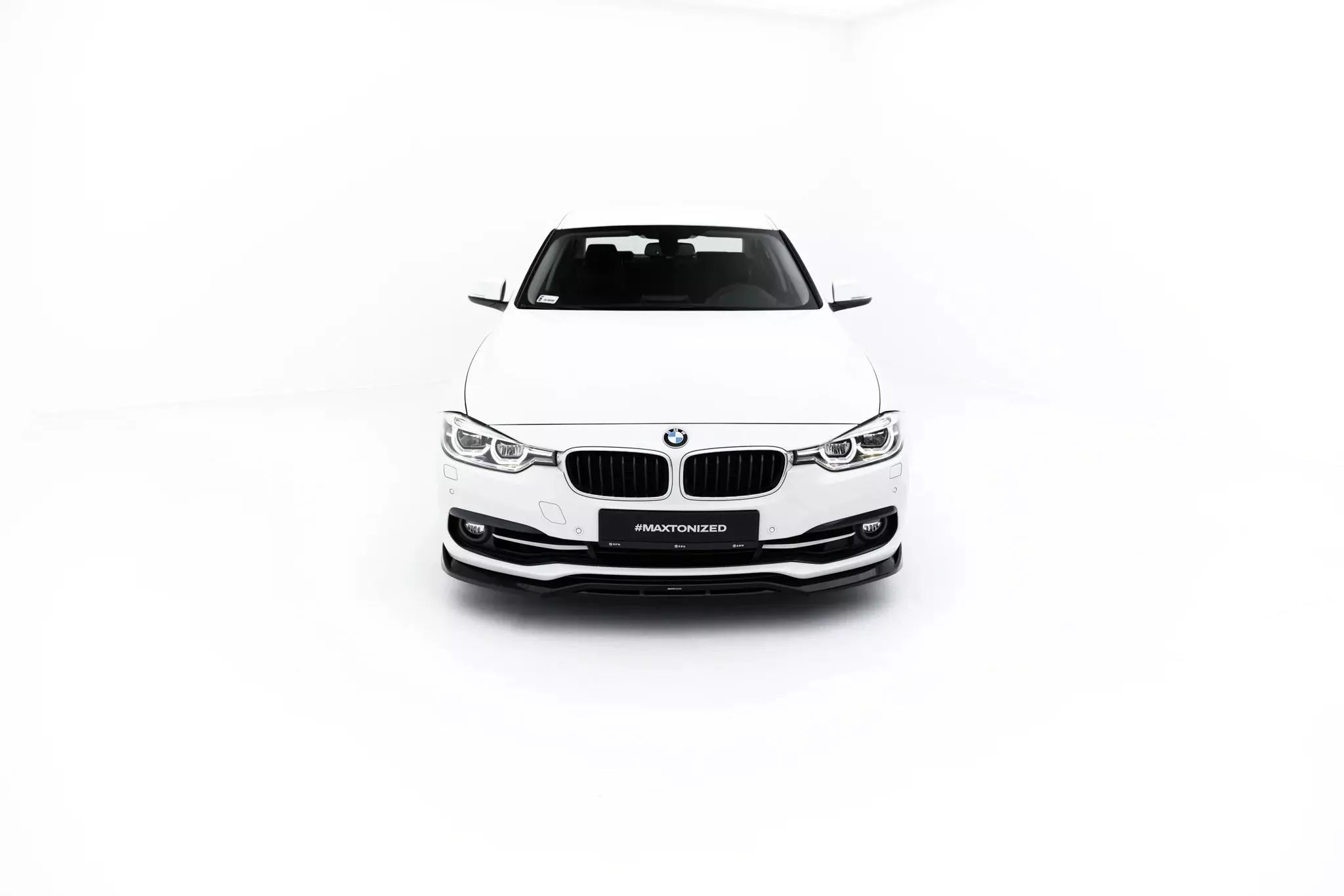 Street+ Spoilerlippe Front Ansatz Passend Für BMW 3er Sportline Limousine / Touring F30 / F31 