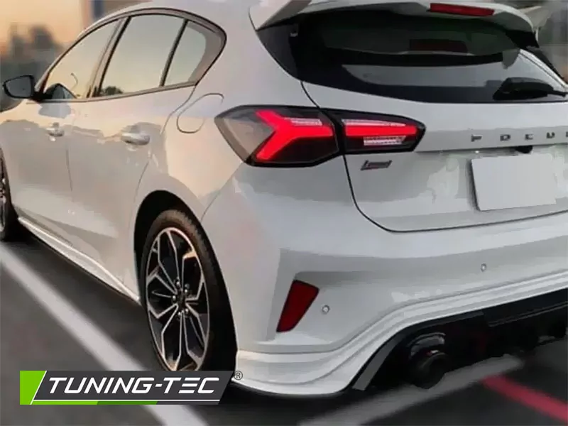 Led Tail Lights Red Smoke Seq Fits Ford Focus 4 18-21 Hatchback 