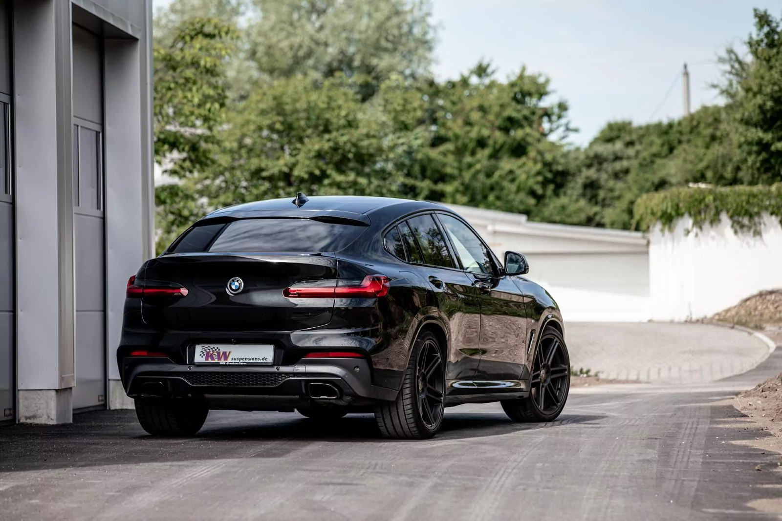 KW Gewindefahrwerk V3 inox (inkl. Stilllegung f. elektr. Dämpfer) BMW X4 (G02) F34XM, G4X Allrad 04/2018-